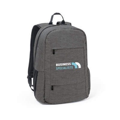 BUSINESS. 300D recycled polyester laptop backpack